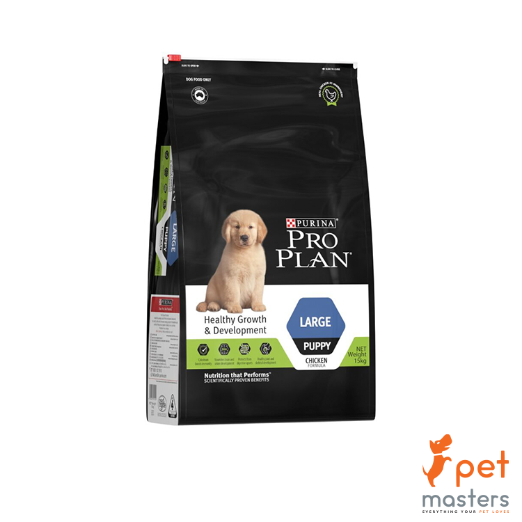 Purina Pro Plan Large Breed Puppy Food 15kg - Chicken Formula
