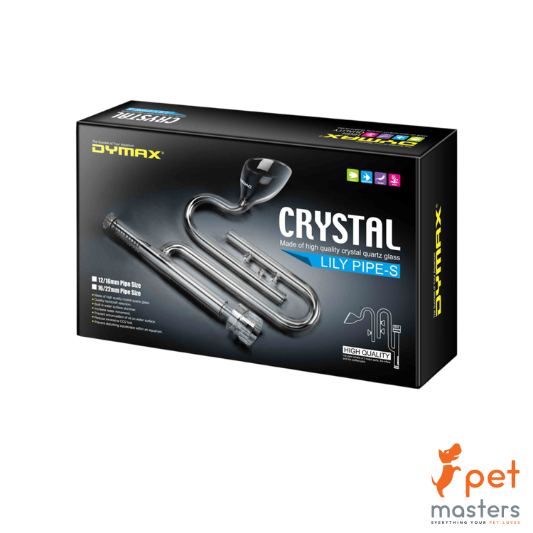 Dymax Crystal Lily Pipe 12/16mm