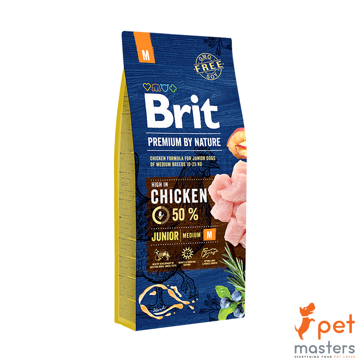 Brit Premium Dog Junior Meduim 15kg