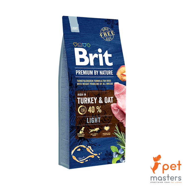 Brit Premium Dog Light Turkey And Oat 15kg
