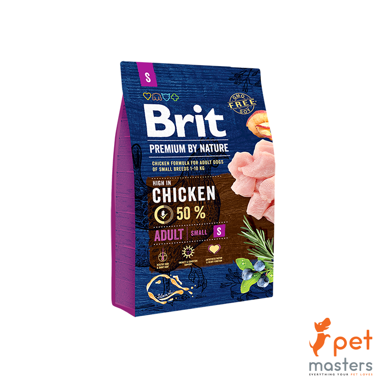 Brit Premium Dog Adult Small 3kg