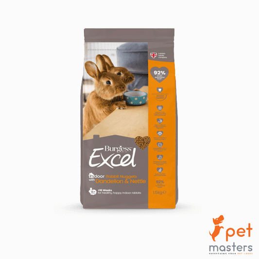Excel Indoor Rabbit Nuggets with Dandelion & Nettle