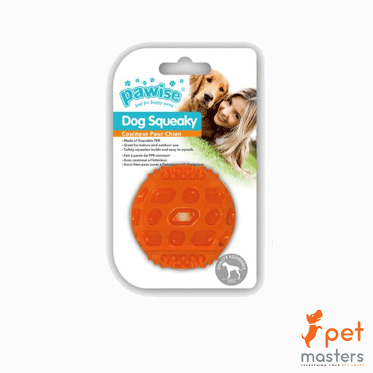 Pawise Dog Squeaky Ball 6cm