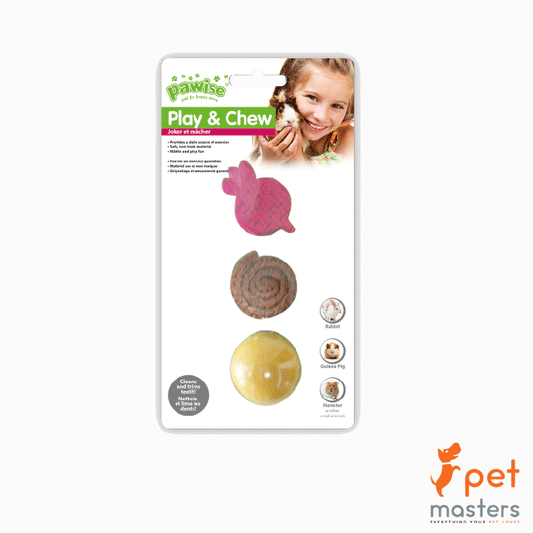 Pawise Play & Chew Loofah Toys