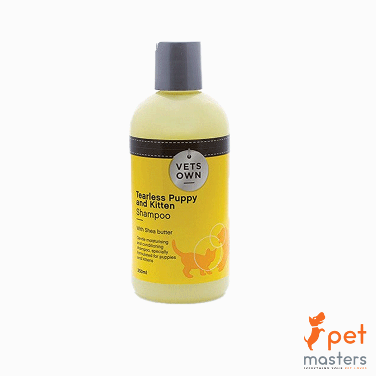 Vets Own Tearless Puppy & Kitten Shampoo 250ml