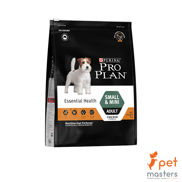 Purina Pro Plan Small/Mini Breed Adult Dog Food 7kg - Chicken Formula