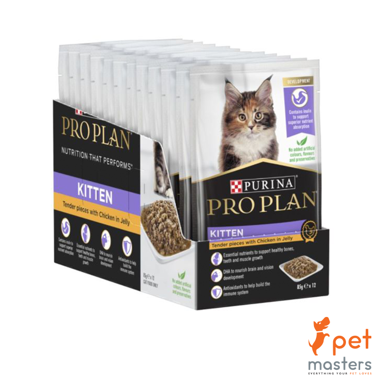 Purina Pro Plan Kitten - Chicken in Jelly Wet Food 85g