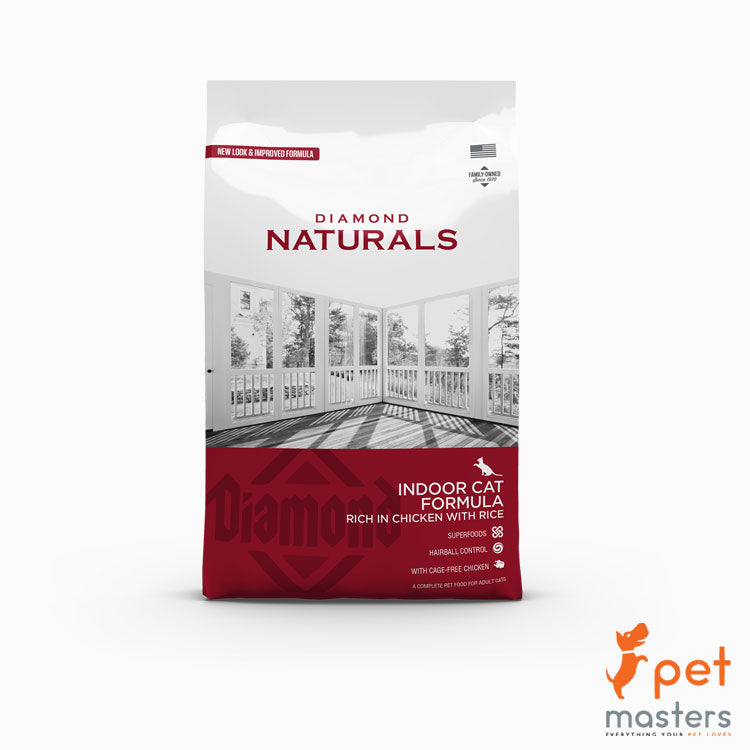 Diamond Naturals Indoor Cat Chicken & Rice