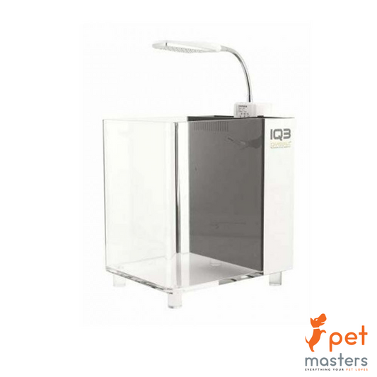 Dymax IQ3 Mini Acrylic Aquarium-White