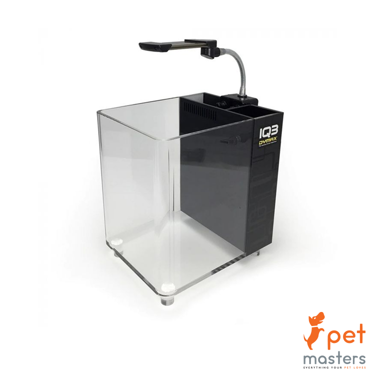 Dymax IQ3 Mini Acrylic Aquarium-Black