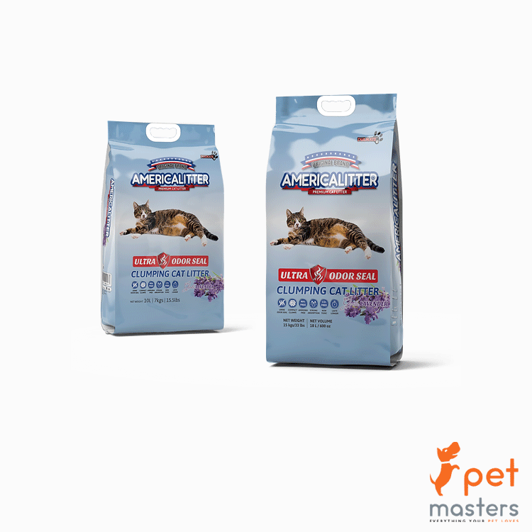 American solution cat litter best sale