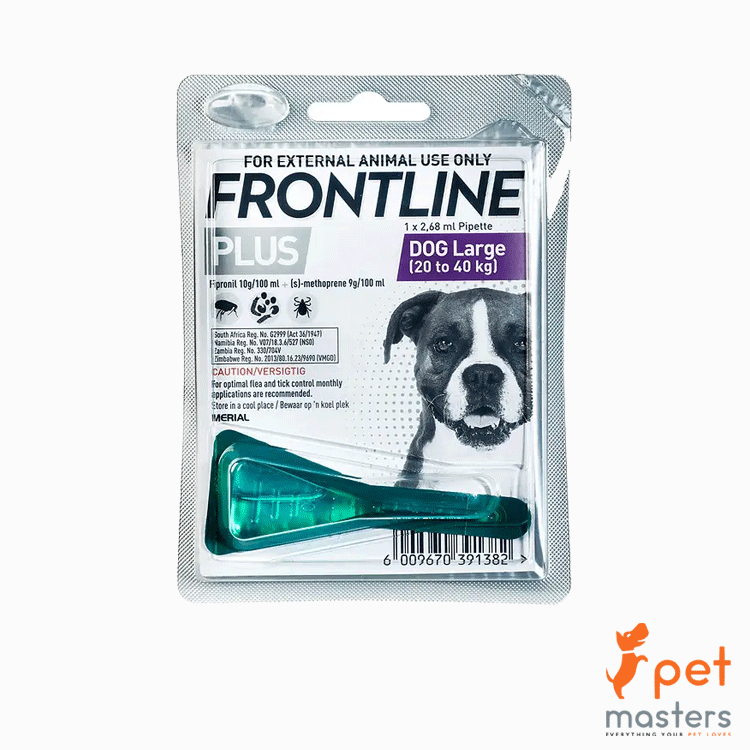 Frontline Plus Flea & Tick Protection Singles Petmasters